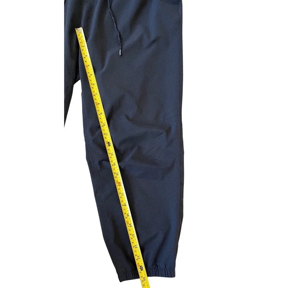 LL Bean Mens Multisport Joggers Blue Hiking Pants 515767 Large 28 Inseam